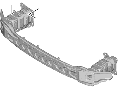 Ford CP9Z-17757-B Member Assembly - Floor Cross