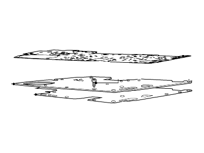 Ford 1L5Z-7Z490-AA Plate - Control Valve Body Separating