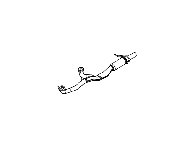 Ford DB5Z-5G274-B Exhaust Pipe