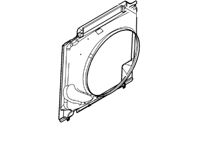 Ford 5C3Z-8146-BC Shroud - Radiator Fan