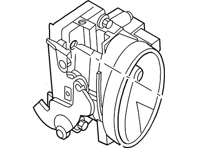 Ford 2R3Z-9E926-AB Body Assembly - Carburettor Throttle