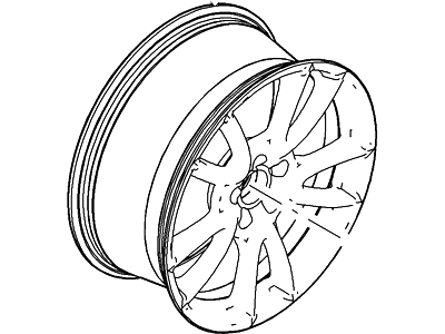 Ford DG1Z-1007-D Wheel Assembly