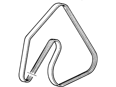 Mercury Mystique Drive Belt - F5RZ-8620-H