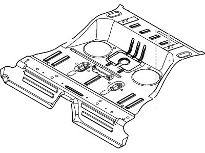 Ford Explorer Floor Pan - DB5Z-7811160-A