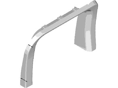 Ford EK4Z-6125560-BA Moulding - Rear Window