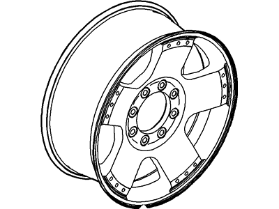 2008 Ford F-250 Super Duty Spare Wheel - 5C3Z-1007-RA