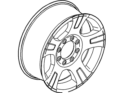 2010 Ford F-450 Super Duty Spare Wheel - 5C3Z-1007-TA