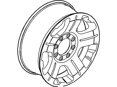 Ford 5C3Z-1007-SA Wheel Assembly