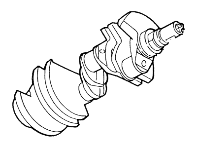 Lincoln Continental Crankshaft - 2F3Z-6303-AA