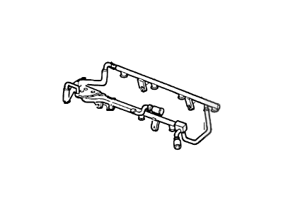 Mercury Capri Fuel Rail - F2ZZ-9F792-A