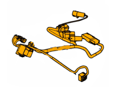 Ford 9C3Z-14A699-AB Wire Assembly