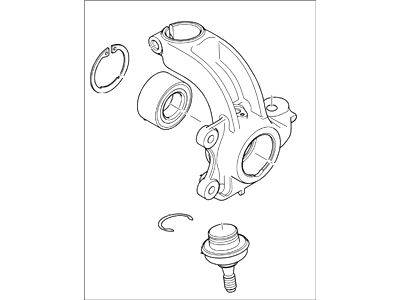 Ford Transit Connect Steering Knuckle - 2T1Z-3K186-B