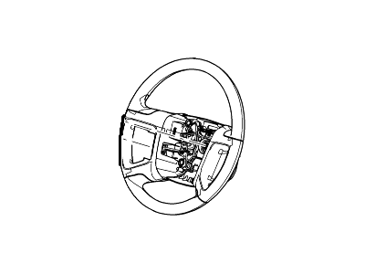 Mercury Mariner Steering Wheel - 8L8Z-3600-AM
