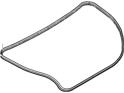 FCI Trunk Weatherstrip Seal For 1983-1991 Mercury Grand Marquis, Cougar, Topaz