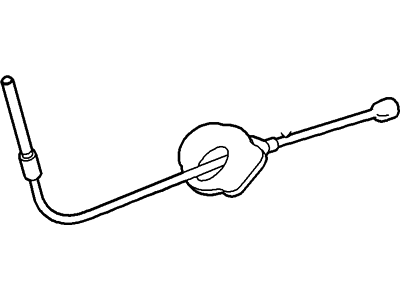 2001 Ford Focus Parking Brake Cable - YS4Z-2853-AA