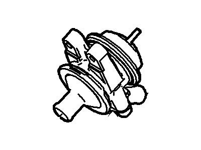 Lincoln Secondary Air Injection Check Valve - 6S4Z-9F491-A