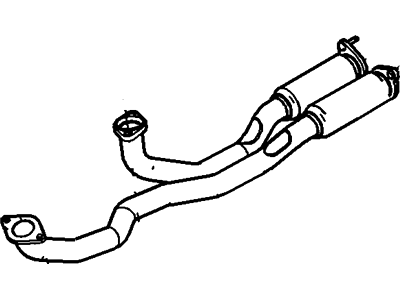 Lincoln Tail Pipe - DE9Z-5G203-C