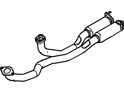 2014 Lincoln MKT Tail Pipe - DE9Z-5G203-C