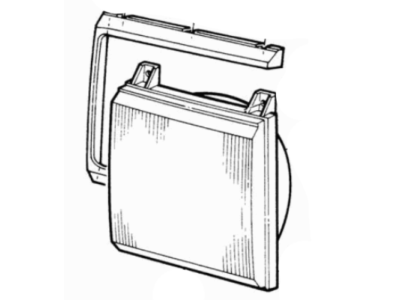 1987 Ford Bronco Headlight - E7TZ13007D
