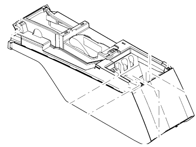 Ford 5R3Z-63045A36-AAA Console Assembly