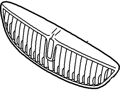 Ford 3W4Z-8200-AAA Grille Assembly - Radiator