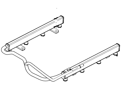 Ford BR3Z-9F792-G Fuel Supply Manifold Assembly