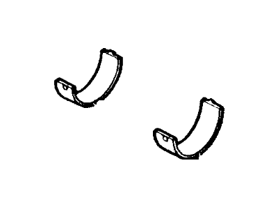 Ford F59 Crankshaft Thrust Washer Set - E6DZ-6333-X