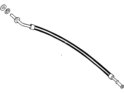 1983 Ford E-350/E-350 Super Duty A/C Hose - E99Z19837A