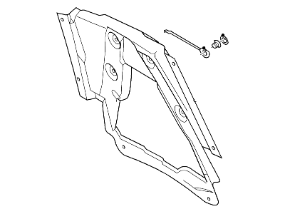 Ford XR3Z-16738-BA Insulator