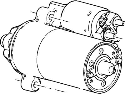 Ford 6L3Z-11002-DA Starter Motor Assembly