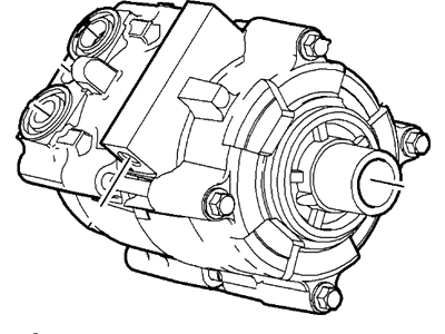 Ford 4C2Z-19703-AA Compressor Assembly