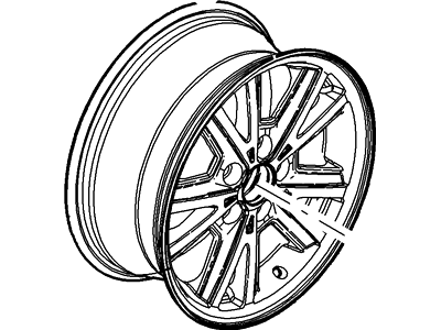 Ford 4R3Z-1007-EA Wheel Assembly