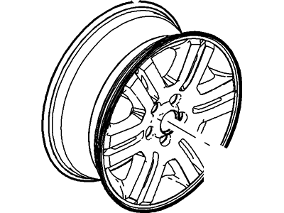 Ford 7L2Z-1007-C Wheel Assembly