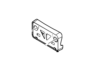 Ford 7T4Z-17A385-AA Bracket - License Plate