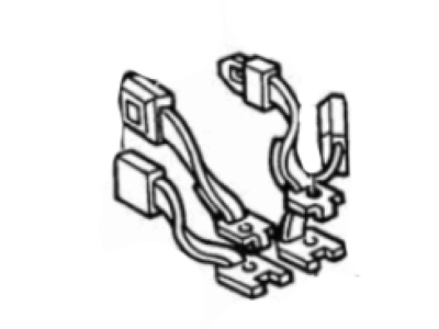 1997 Ford Ranger Seat Belt - F77Z-13611B60-AAA