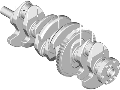 Ford Escape Crankshaft - DV6Z-6303-A