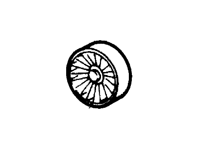 Ford Taurus Timing Belt Idler Pulley - F4DZ-6C348-A