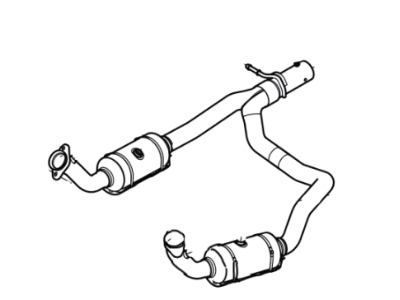 2016 Ford E-350/E-350 Super Duty Catalytic Converter - GC2Z-5F250-A