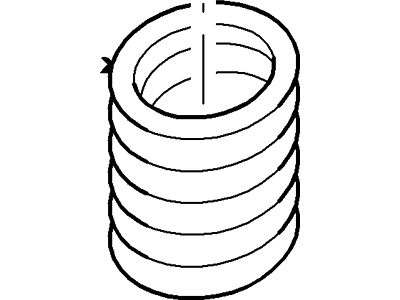 2002 Ford Thunderbird Coil Springs - 1W6Z-5560-AA