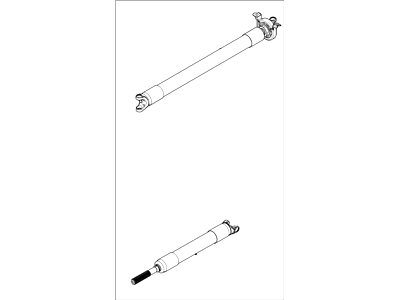 2012 Lincoln Mark LT Drive Shaft - BL3Z-4R602-B