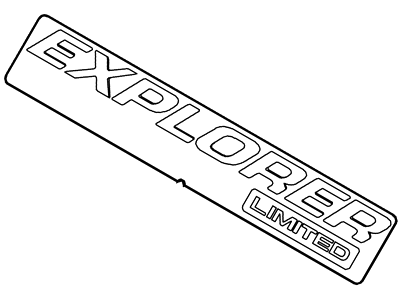 Ford Explorer Emblem - 6L2Z-7842528-E