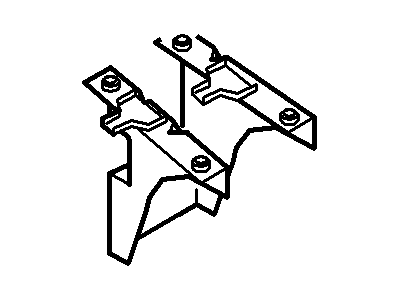 Ford 5L8Z-10A666-AA Support - Battery Tray