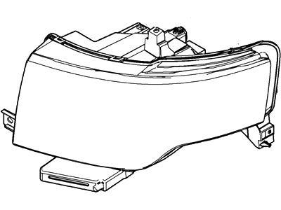 2011 Ford Flex Headlight - 8A8Z-13008-A