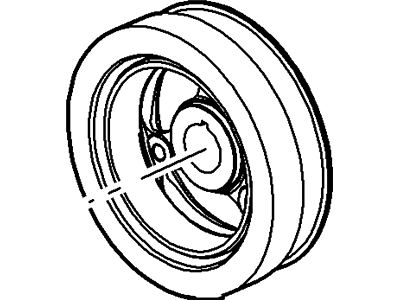 Ford F53 Stripped Chassis Timing Belt Idler Pulley - 5C3Z-6312-AA