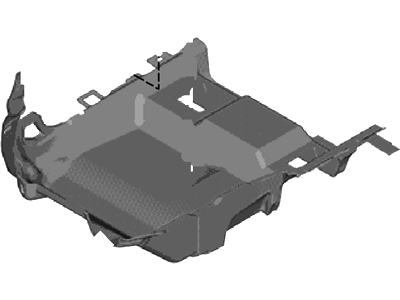 Ford CJ5Z-7813000-AB Insulator - Floor