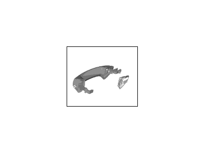 Ford Fiesta Door Handle - DE8Z-5426604-CA