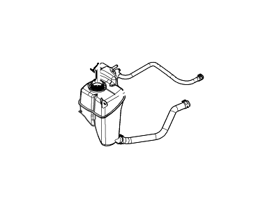 Ford 5W4Z-8A080-AA Tank Assembly - Radiator Overflow