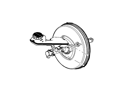 Ford CT4Z-2005-A Booster Assembly - Brake