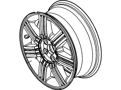 Ford 8G1Z-1007-C Wheel Assembly