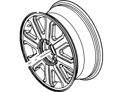 Ford 8G1Z-1007-B Wheel Assembly